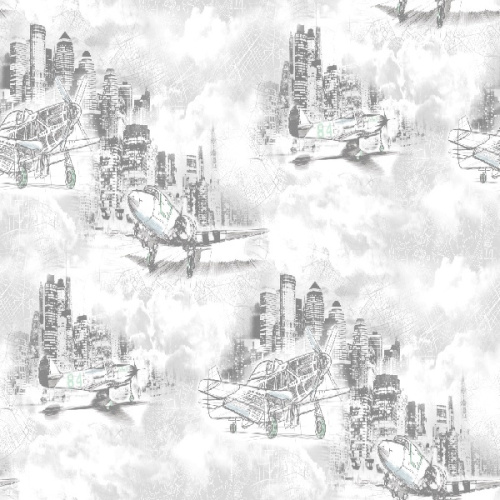 Обои Индустрия винил. горячего тиснения/7SKY/КВ-Ф/, 1,06*10м, 168261-00