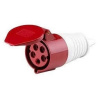 Розетка каб. 32А 3P+E+N 380В IP44 ССИ-225 IEK PSR22-032-5