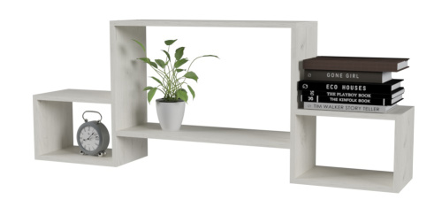 Полка навесная ПН-4 1287*218*496мм Дуб грей