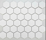 Мозаика Elada Mosaic белый матовый 281*325*6 мм