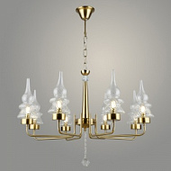 Люстра NH5318/8 COP медь 8х40W G9 d720 h780, QH23