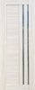 Дверное полотно остеклённое №109 800*2000мм Капучино