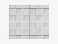 Плита Decor-Ek потолочная D528 белая в упаковке 2м2