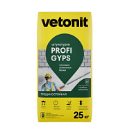 Штукатурка усиленная гипсовая Vetonit Profi Gyps 25 кг/50/
