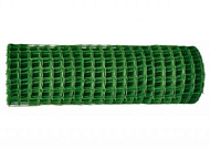 Решетка заборная в рулоне пластиковая,зеленая,1*20 м,ячейка 50*50 мм