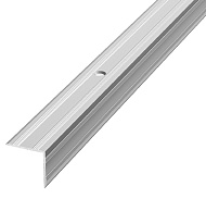 Профиль угловой ПУ 05.1350.01л, серебро анод