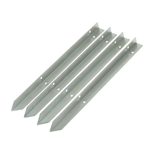 Набор ножек для грядки, 4 шт., оцинкованные