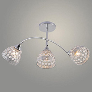 Люстра XA1641/3 CR хром 3х60W E27 d590 h300, HN25