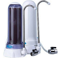 Система фильтрации Гейзер-1УЖ Евро одноступенчатая с краном, для жесткой воды