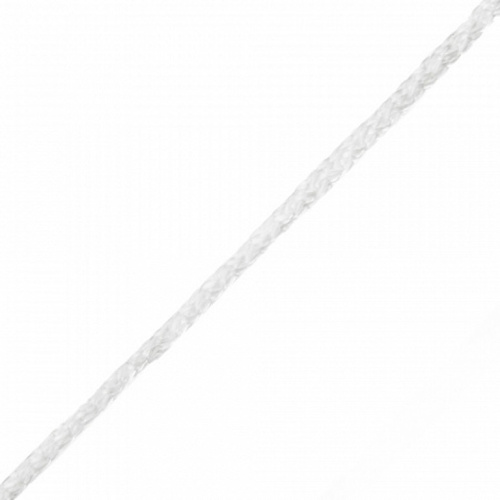 Шнур вязано-плетеный ПП 8мм, белый, 20м
