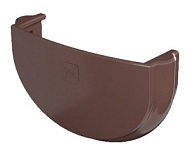 Заглушка желоба Технониколь Оптима ПВХ коричневый /240/