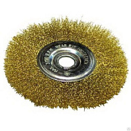 39066 Корщетка-колесо FIT, 150мм, желтая