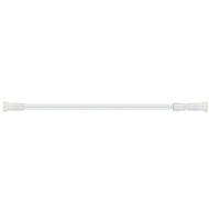 HB75902 Карниз для ванной Haiba, белый, телескопический, алюминий, 260 см