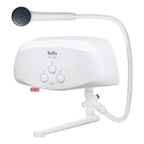 Водонагреватель проточный Ballu 3-Logic TS (5,5 kw) - кран + душ