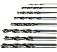 702125 Набор сверл по дереву Sparta, 3-4-5-6-7-8-9-10 мм, 8 шт. цилиндрический хвостовик