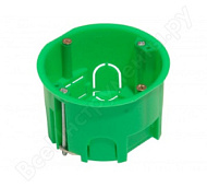 Коробка установочная HEGEL КУ 1202 СП 68*45, для гипсокартона с металл. лапками