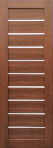 Дверное полотно остекленное 20 Деколайн ЭкоШпон 700*2000мм итальянский орех