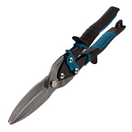 Ножницы по металлу Gross "PIRANHA", 270мм, прямой проходной рез,сталь-СrMo,двухкомп.рук-ки