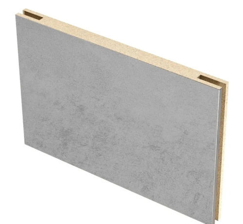 Доборная  планка телескопическая 100*70*2070 Бетон северный