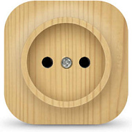 532337 Розетка 1-м ОП 10А IP20 без заземл. сосна IONICH 1442