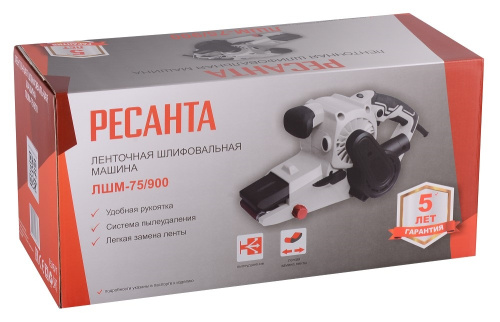 Ленточная шлифмашина Ресанта ЛШМ-75/900 75/6/1