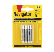 Элемент питания алкалиновый NAVIGATOR AA/LR6 94 752 NBT-NE-LR6-BP2 (блист.2шт) 94752