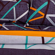 Постельное белье "Этель" дуэт Урбан 143х215 см - 2 шт., 240х220 см, 70х70 см - 2 шт., 100% хлопок, бязь 125 г/м²