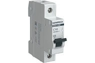 Выключатель автоматический модульный GENERICA 1п C 10А 4.5кА ВА47-29М MVA21-1-010-C-G