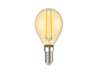 1317818 Лампа светодиодная филаментная IEK 360° 7Вт G45 шар 2700К E14 230В золото LLF-G45-7-230-30