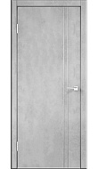0326 Дверное полотно глухое Премьер" АЛ-МЛ 2000*600мм бетон известковый