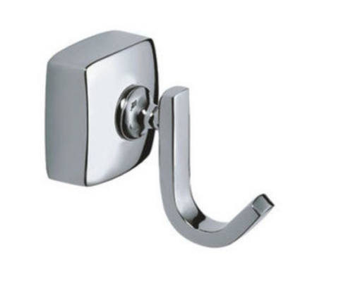 Крючок для ванной Fixen Kvadro, хром, одинарный FX-61305