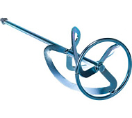 848947 Насадка для миксера Сибртех (для тяжелых растворов, 120х590мм, оцинк.,хвостовик резьба М14)