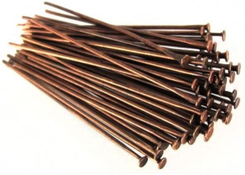 Гвозди финишные 1,4х25мм омедненные 50шт/пакет