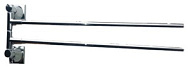 Полотенцедержатель рога Fixen Grampus Ocean, хром, двойной GR-2002А