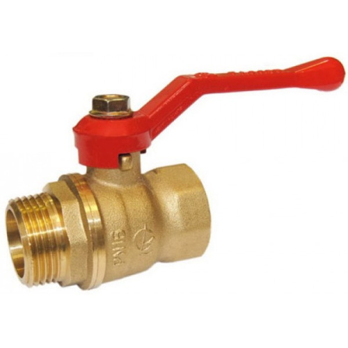 Кран шаровый DN20 вн*нар 3/4" рычаг латунь
