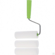 Набор: валик "Поролон" с ручкой + 2 шубки,100мм, D - 42мм, D ручки - 6мм