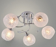Люстра XA1518B/5 CR хром 5х60W E27 d560 h240, HN23