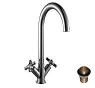 Смеситель для кухни Rossinka, хром, высокий излив RS39-72U