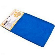 Тряпка для пола "Рыжий кот", микрофибра, 50 х 60 см, синяя