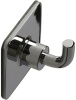 Крючок Fixen Square, хром, одинарный FX-93105
