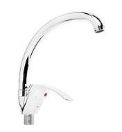 Смеситель для кухни Эверест, хром, высокий излив В59-024