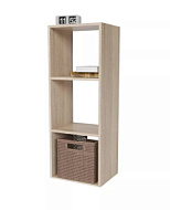 Стеллаж 3 секции 1060*356*294мм  Дуб сонома