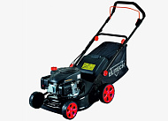 Газонокосилка ELITECH К 4500L бензиновая (4.5 л.с, 1 режим, 5уровней, 25-75мм, травосборник)