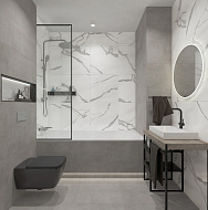 Керамогранит Anima белый 600*600 мм /уп 4 шт/1,44 м2/