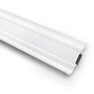 001 Плинтус Лексида 55х2200мм Белый