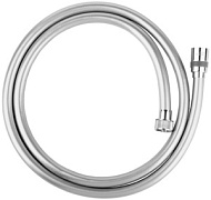 Шланг для душа AquaKratos, хром, нейлон, имп/имп, 1,5м AKs-273