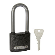 Замок навесной FUARO PL-01-63-L англ. 3 кл. (длин. дужка)