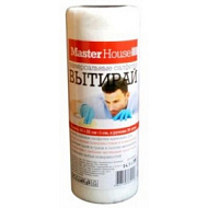 Салфетка для уборки "MasterHouse" Вытирай, вискоза, 20 х 22 см, 35шт, в рулоне