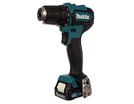 Дрель аккумуляторная Makita DF 333 DWYE (12В, 2х1.5Ач Li-ion , БЗП-10мм, 0-450\1700об\м, 30\14Нм)