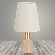 Настольная лампа A17215 розовый/белый абажур h300 1х60W E27, DIY23